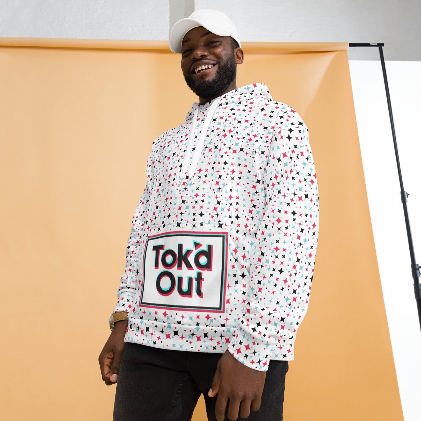 Tok'd Out Astral Allure Starry Unisex Hoodie