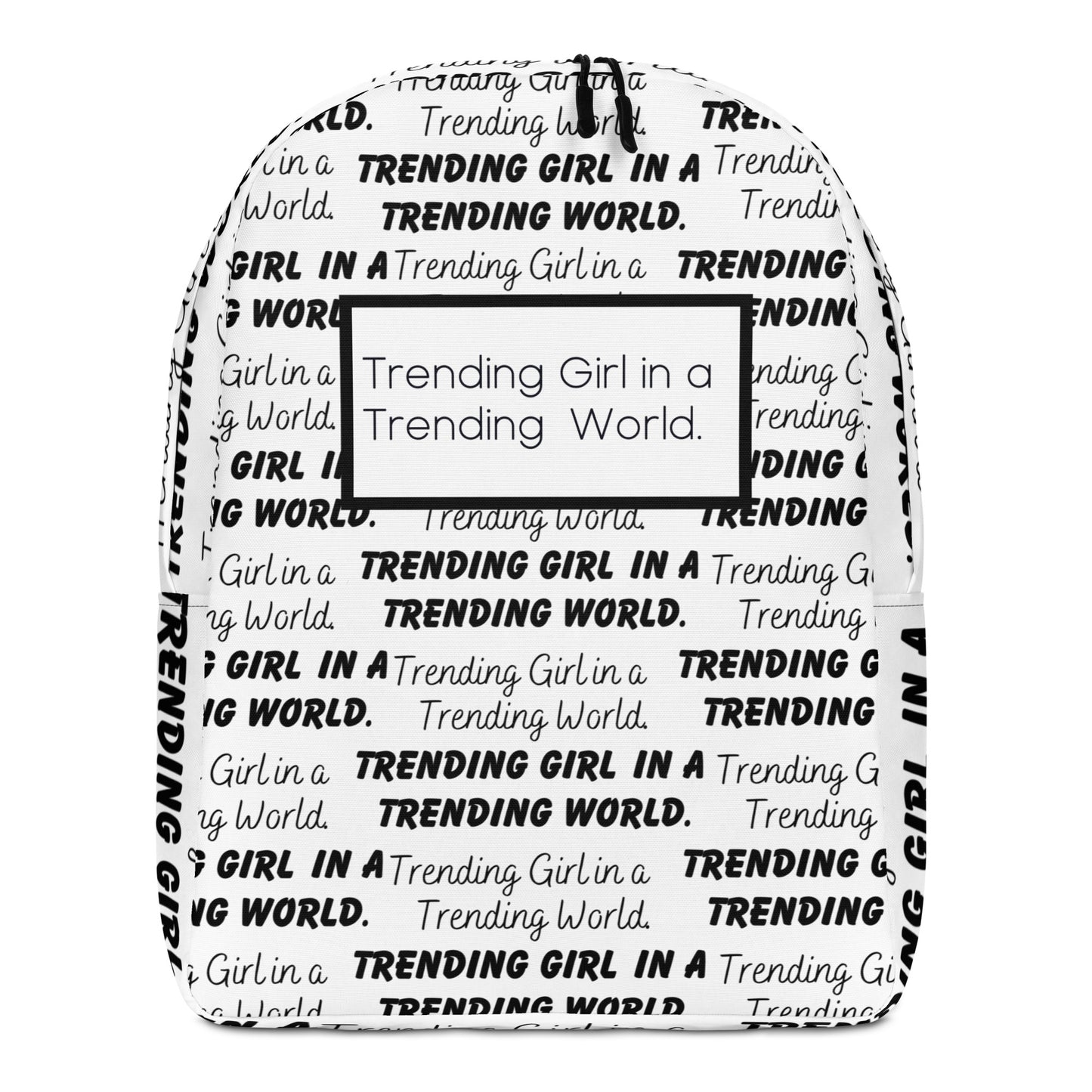 Trending Girl in a Trending World Backpack