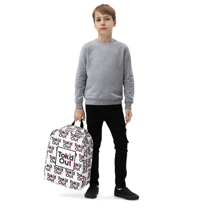 TikTok App Lover Tok'd Out Backpack