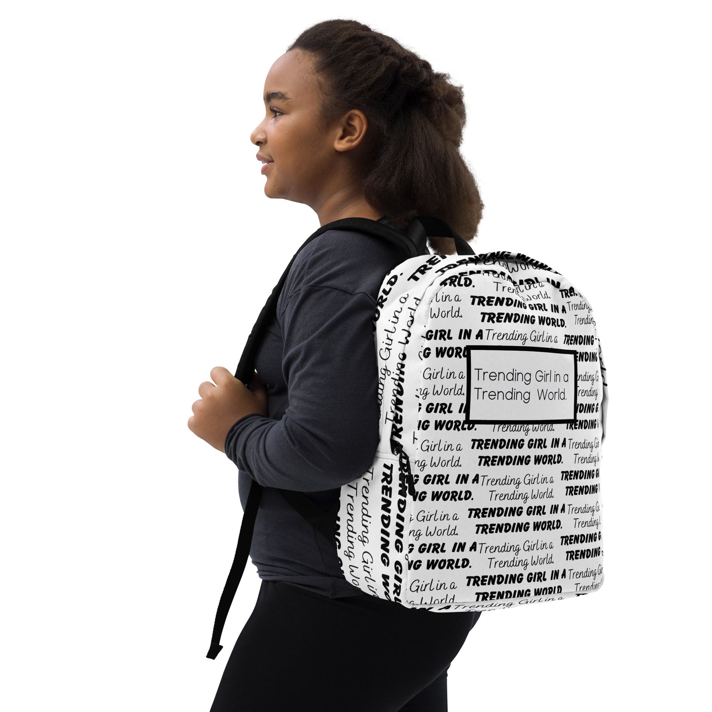 Trending Girl in a Trending World Backpack