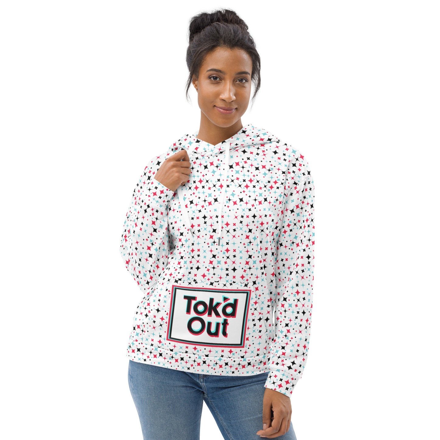 Tok'd Out Astral Allure Starry Unisex Hoodie