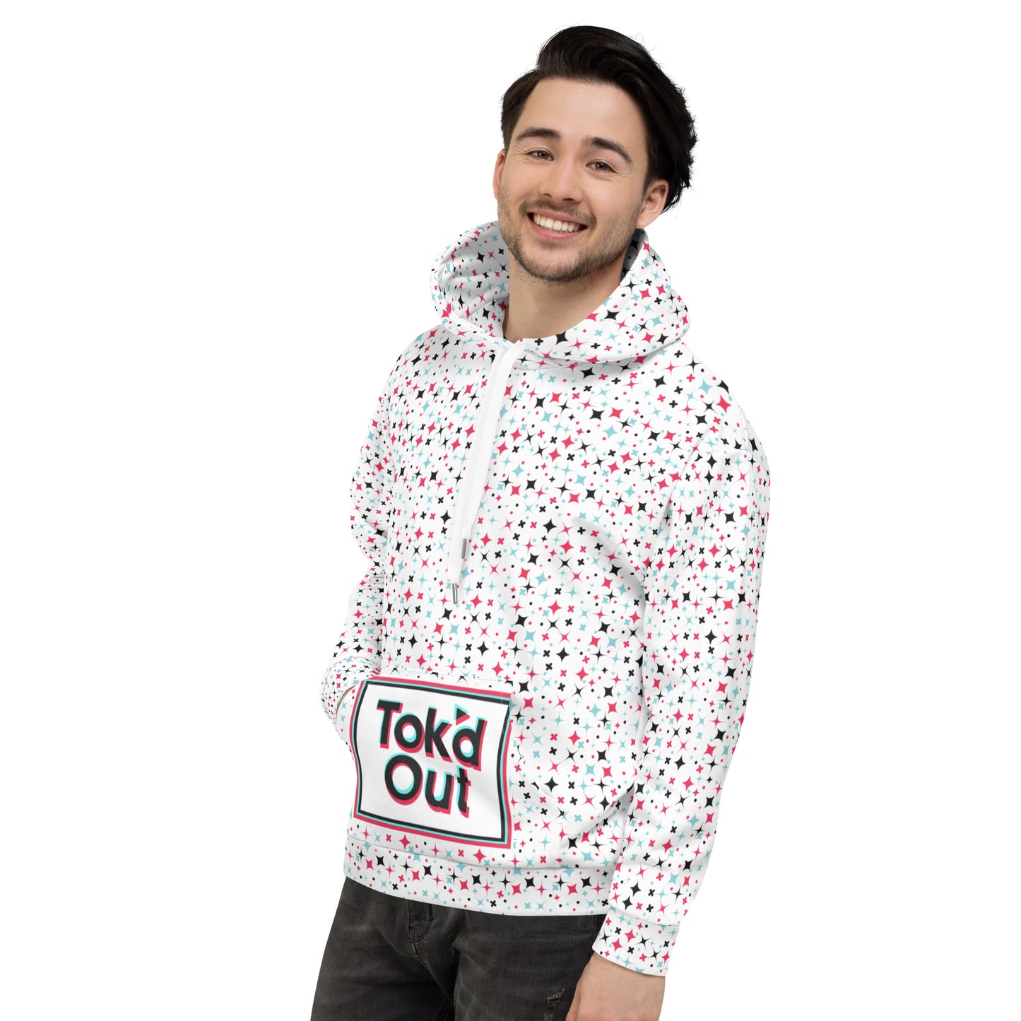 Tok'd Out Astral Allure Starry Unisex Hoodie