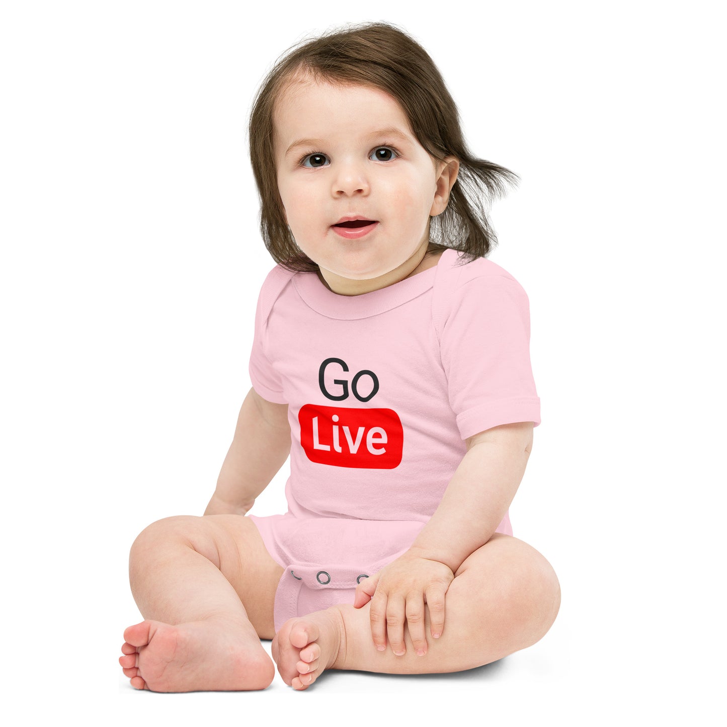 Go Live Baby Short Sleeve One Piece