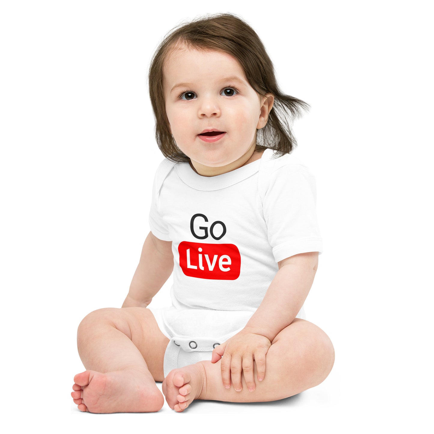 Go Live Baby Short Sleeve One Piece