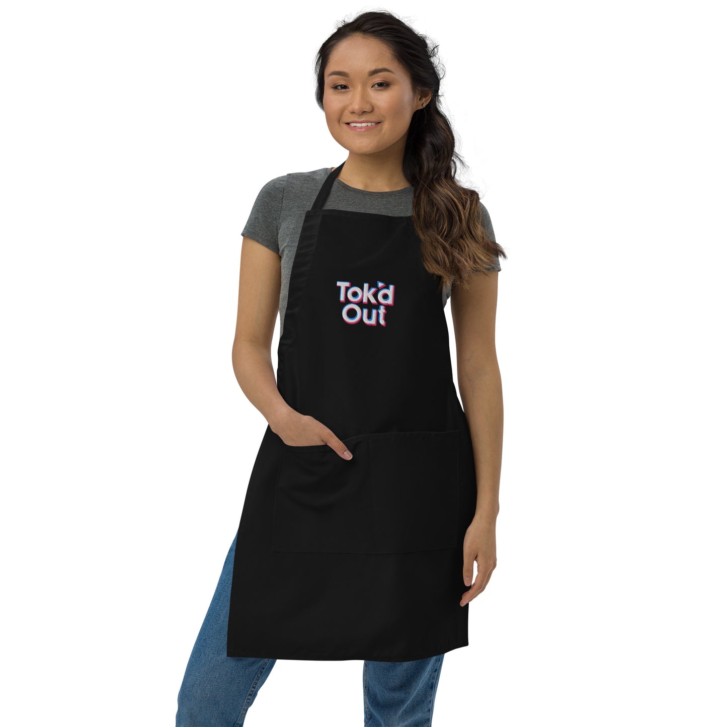 Tok’d Out Embroidered Apron