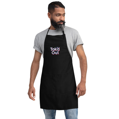 Tok’d Out Embroidered Apron