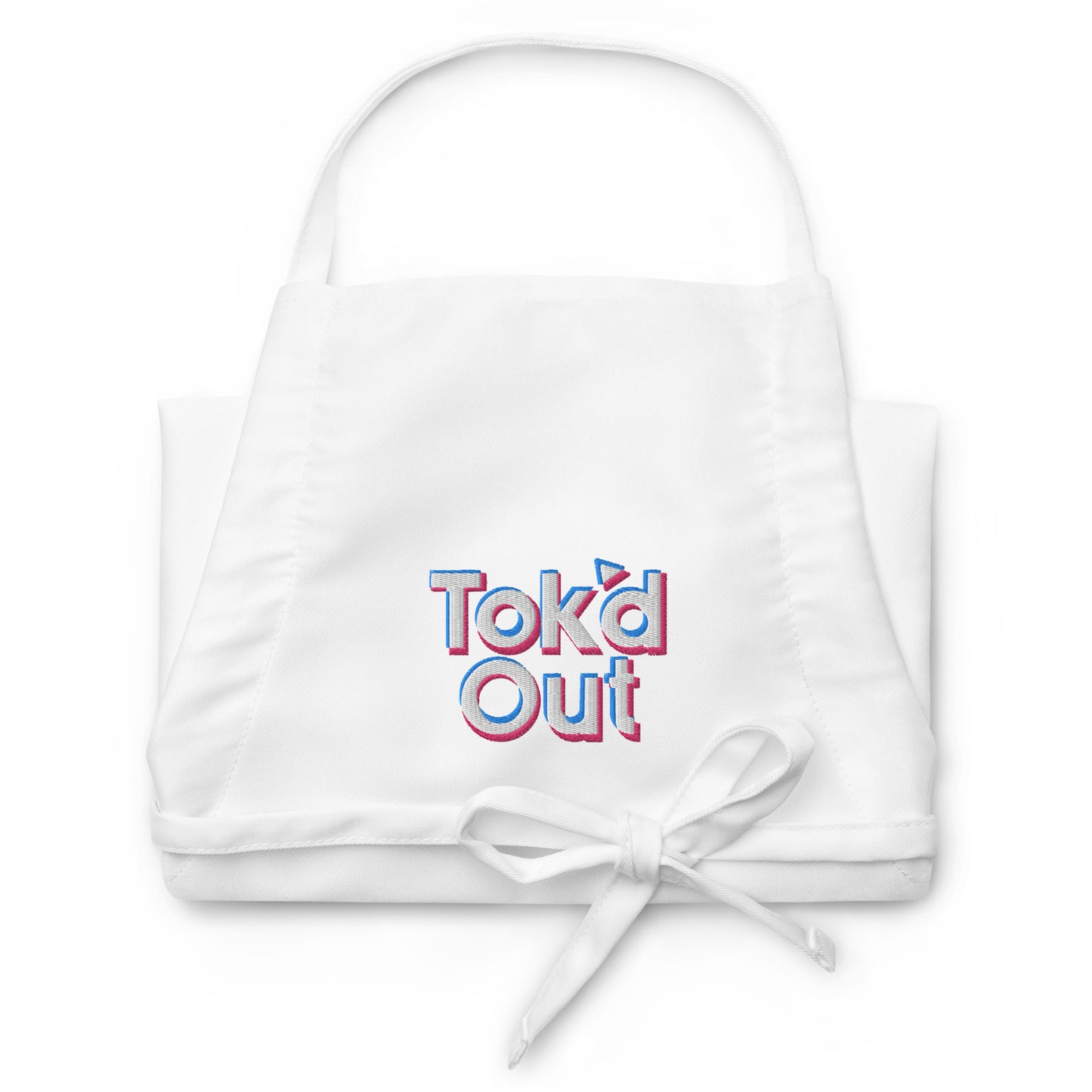 Tok’d Out Embroidered Apron