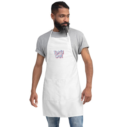 Tok’d Out Embroidered Apron