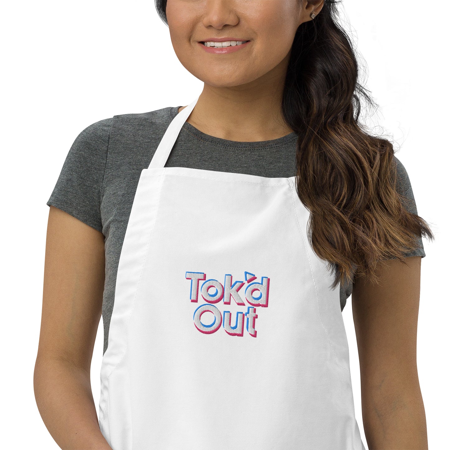 Tok’d Out Embroidered Apron