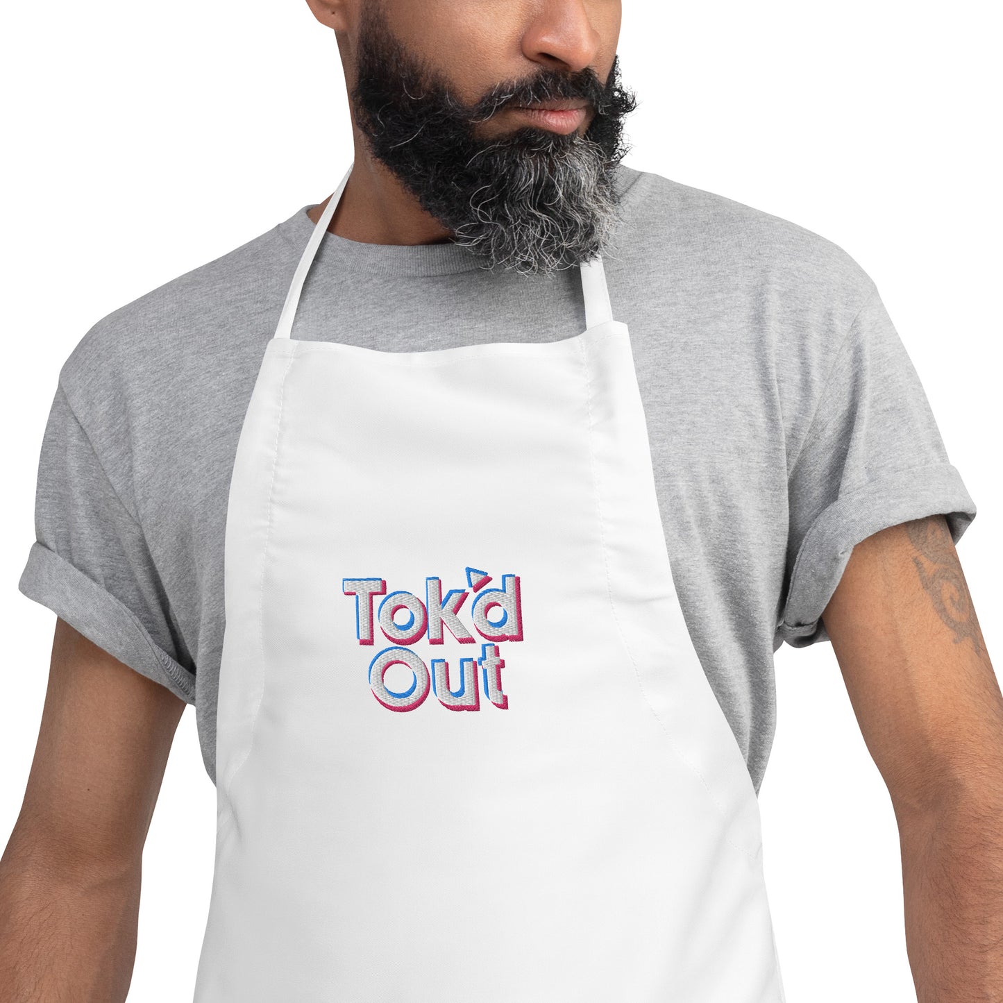 Tok’d Out Embroidered Apron