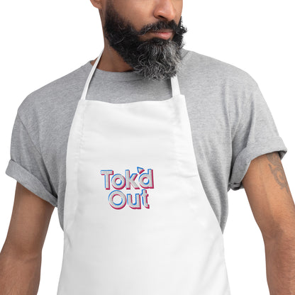 Tok’d Out Embroidered Apron