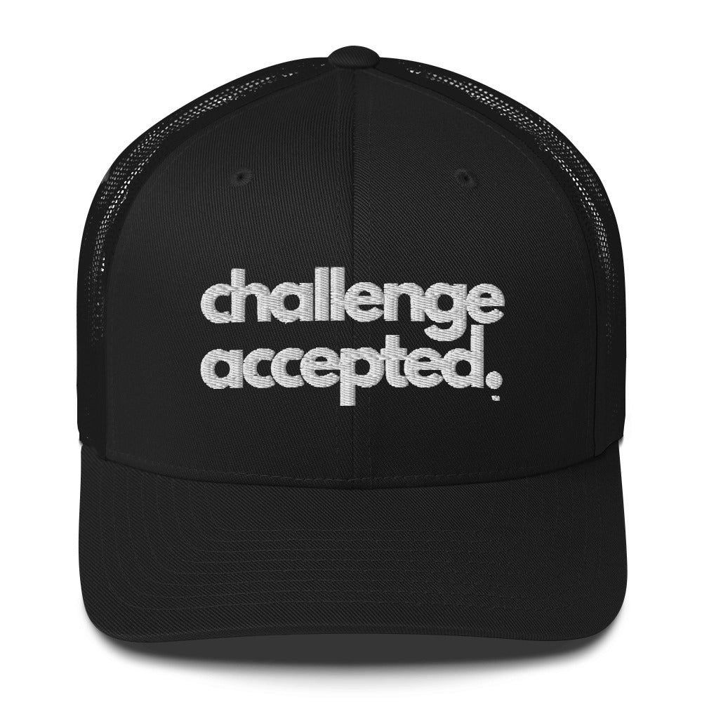 Challenge Accepted Trucker Cap