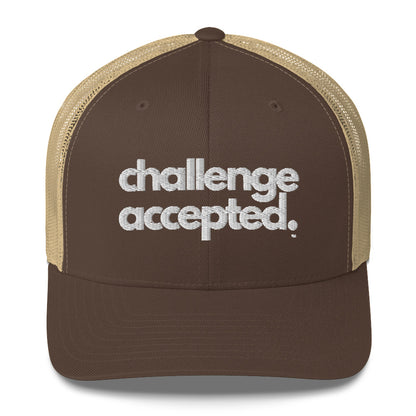 Challenge Accepted Trucker Cap