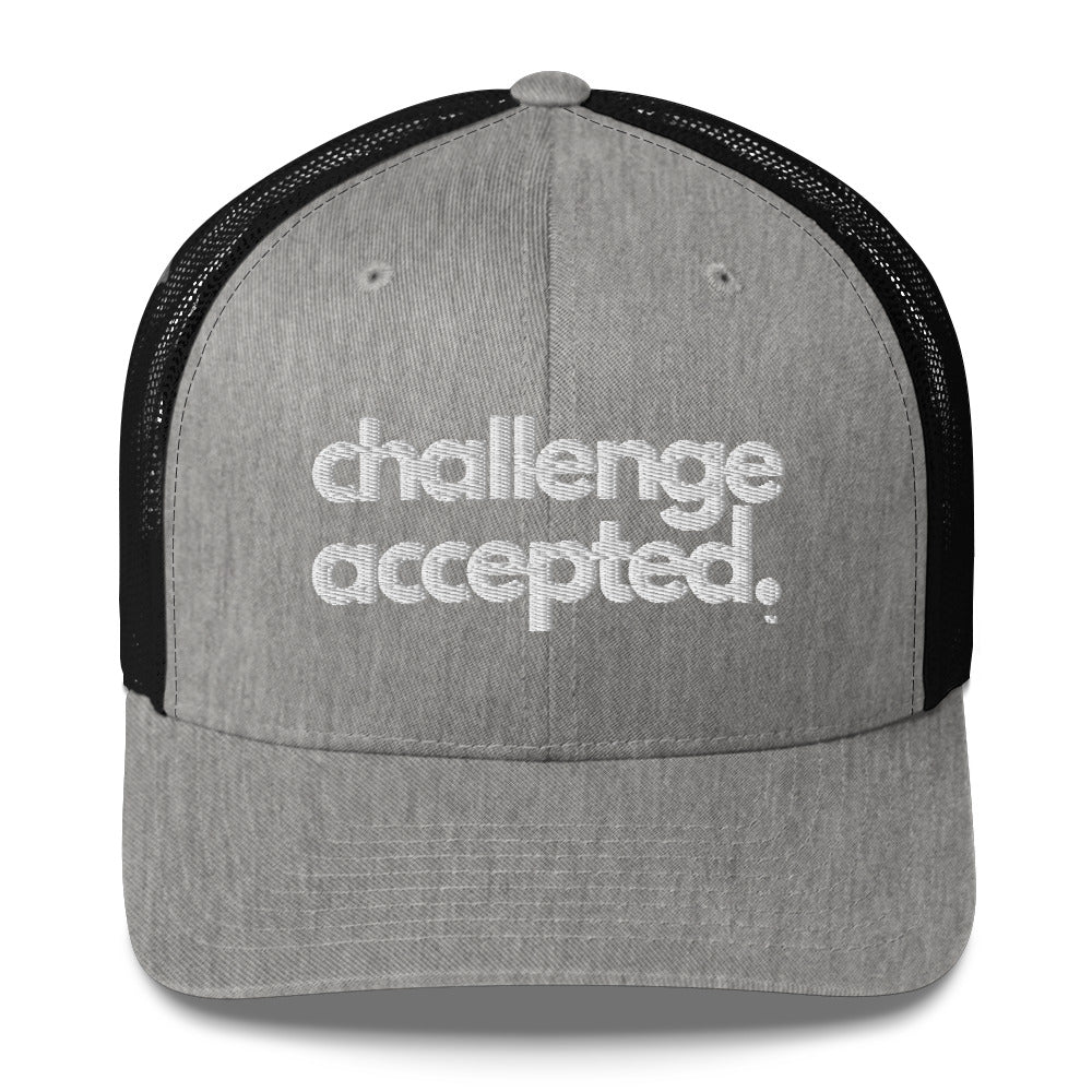 Challenge Accepted Trucker Cap