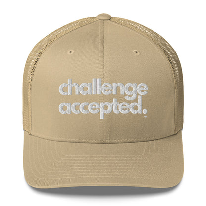 Challenge Accepted Trucker Cap