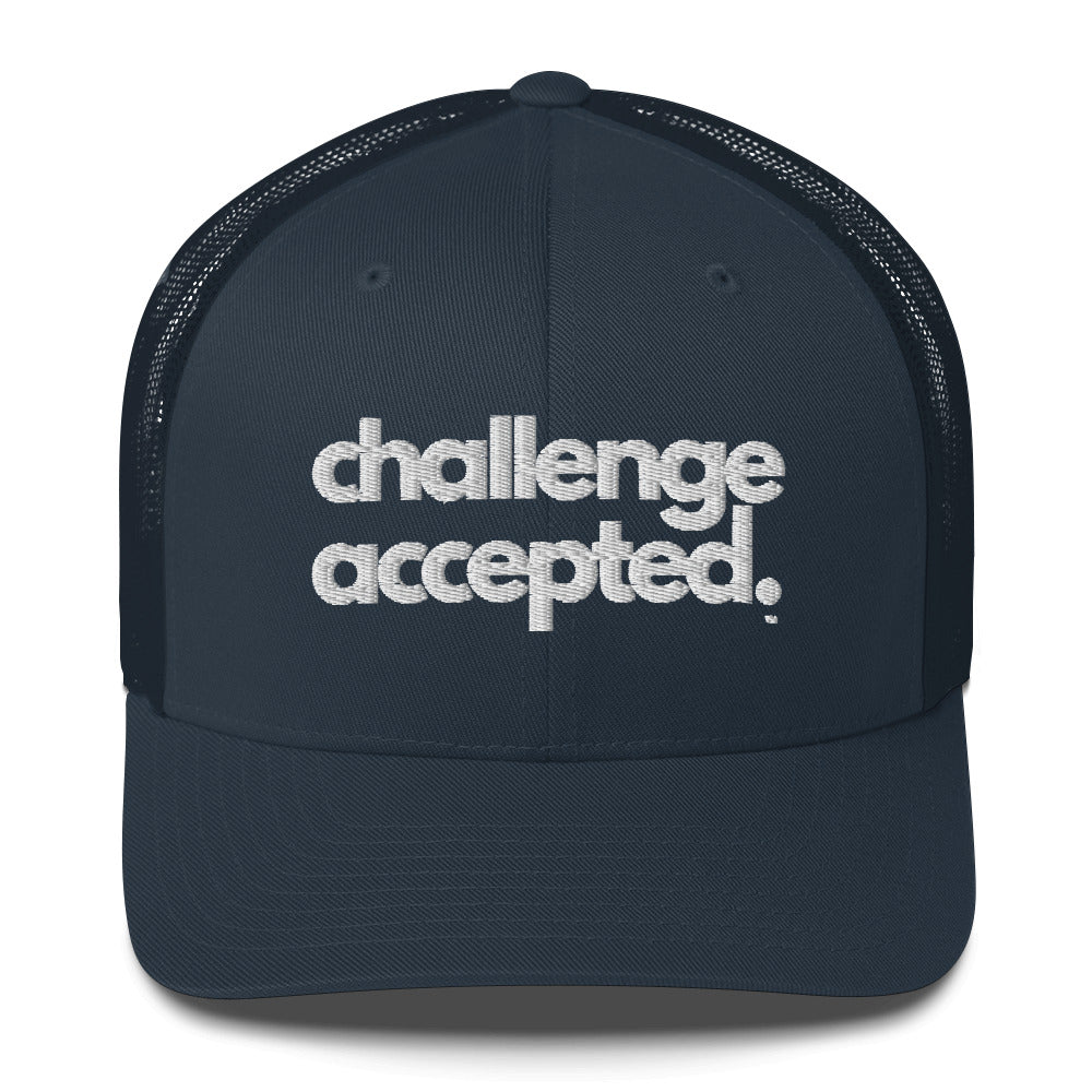 Challenge Accepted Trucker Cap