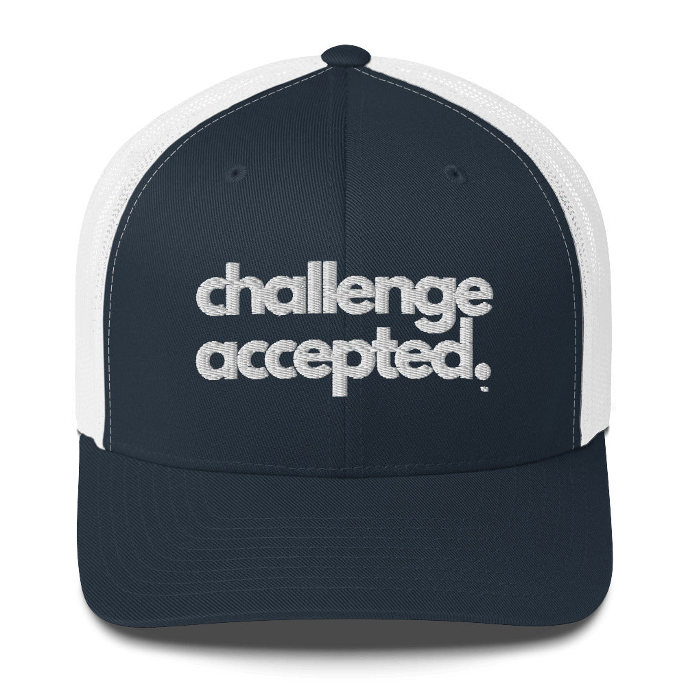 Challenge Accepted Trucker Cap