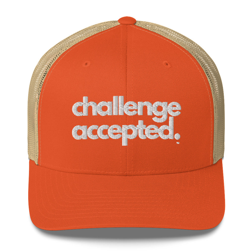 Challenge Accepted Trucker Cap