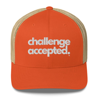 Challenge Accepted Trucker Cap