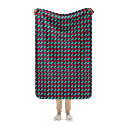 Tok'd Out Sherpa blanket