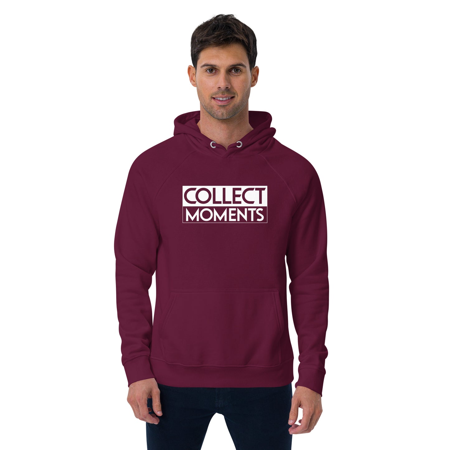 Collect Moments Unisex Eco Raglan Hoodie