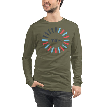 75 Percent Unisex Long Sleeve Tee