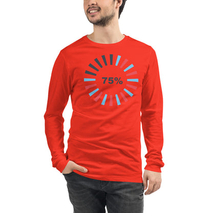 75 Percent Unisex Long Sleeve Tee