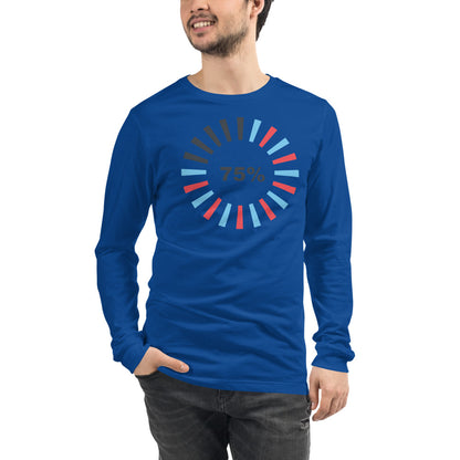 75 Percent Unisex Long Sleeve Tee