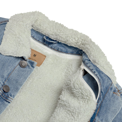 Tok’d Out Unisex Denim Sherpa Jacket