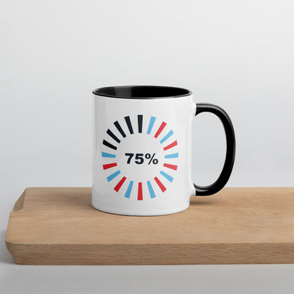 25-75 Percent Deluxe Mug