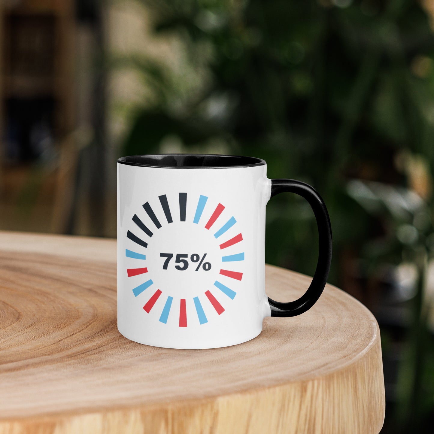 25-75 Percent Deluxe Mug