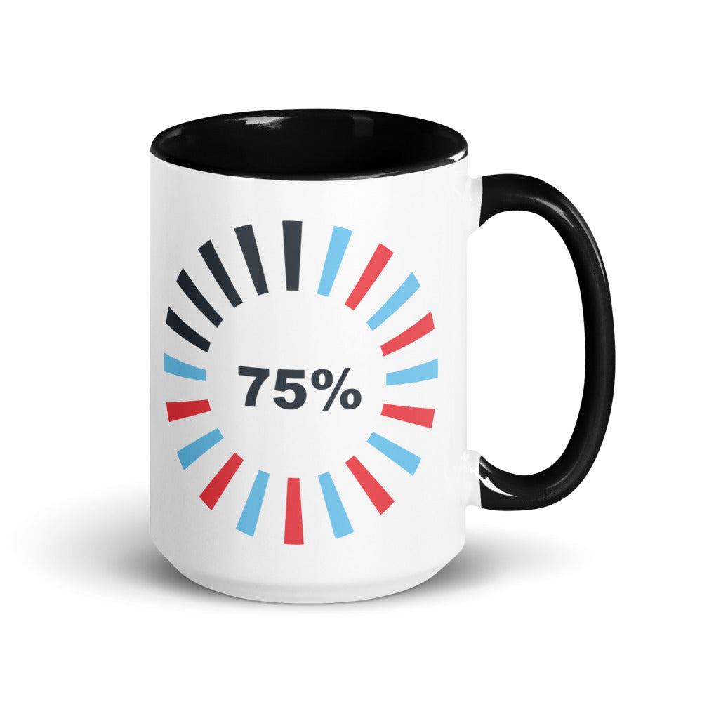 25-75 Percent Deluxe Mug