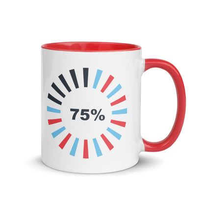 25-75 Percent Deluxe Mug