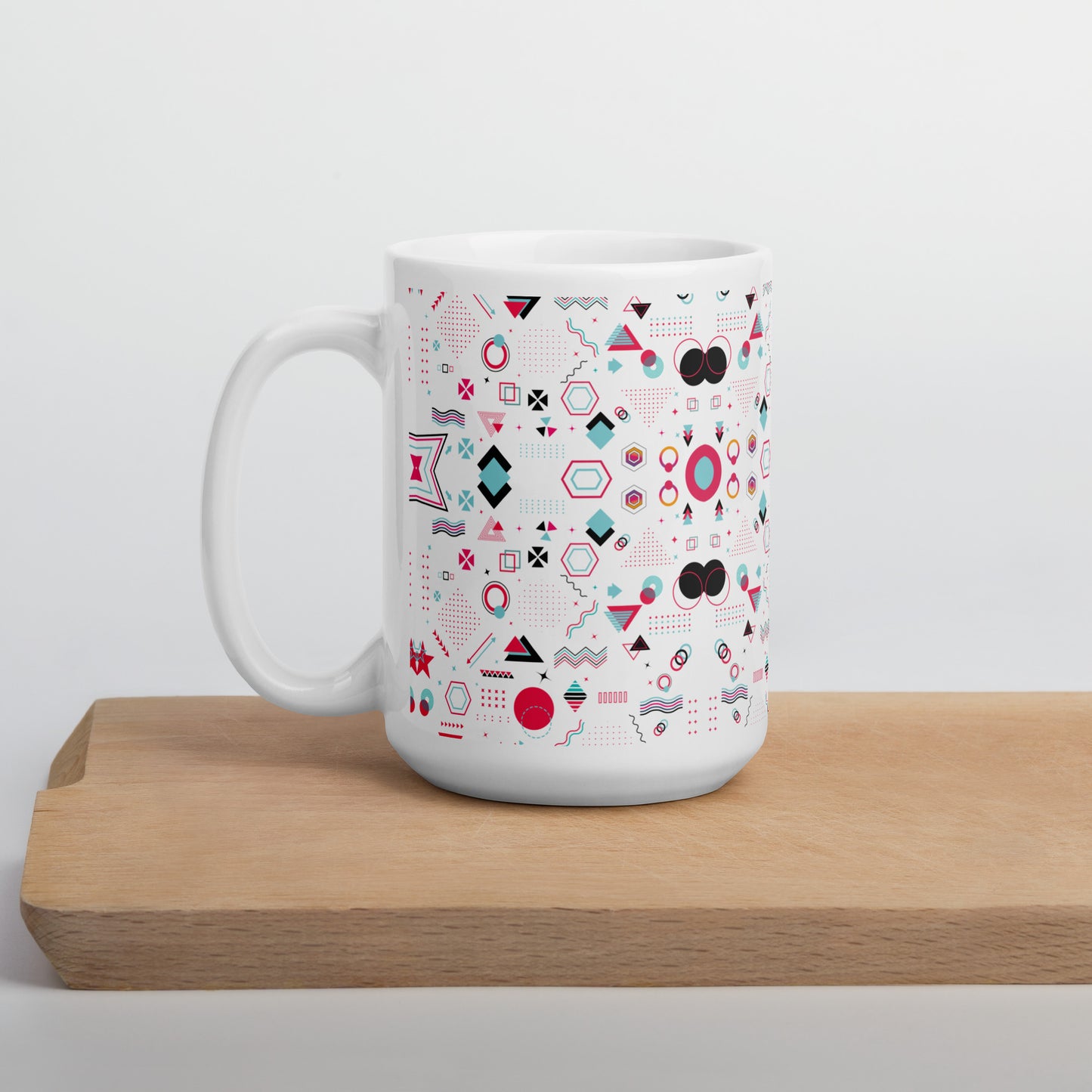 Tok'd Out Special White glossy mug