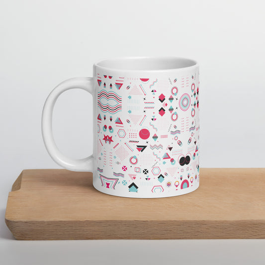 Tok'd Out Special White glossy mug