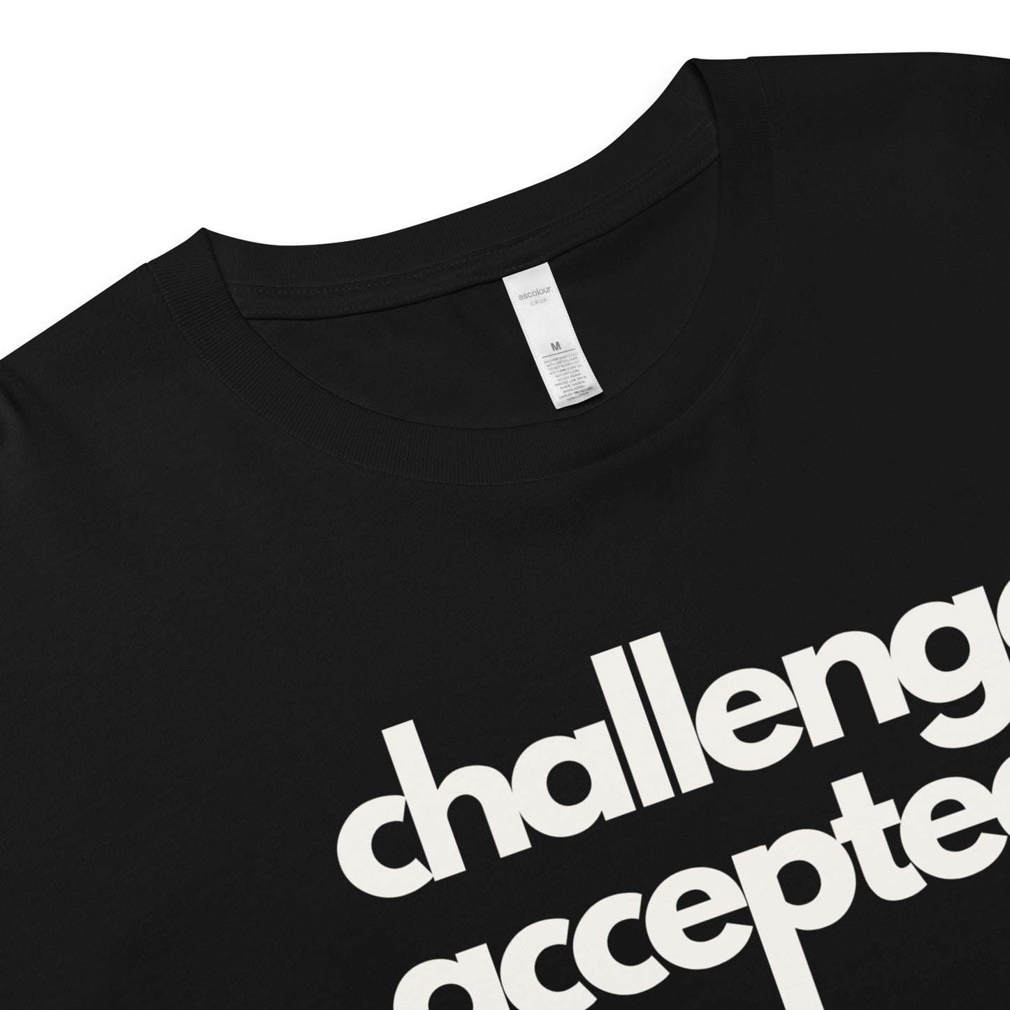 Challenge Accepted Women’s Crop Top