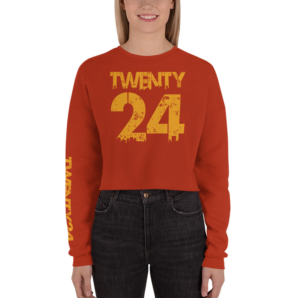 Twenty24 New Year Crop Sweatshirt