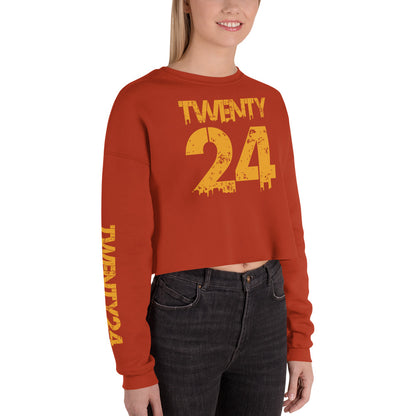 Twenty24 New Year Crop Sweatshirt