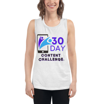 30 Day Content Challenge Ladies’ Muscle Tank